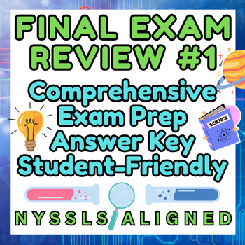 Preview of NYSSLS Final Exam Review 1 - Packet Worksheets (Answer Key Included)