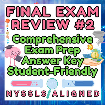 Preview of NYSSLS Final Exam Review 2 - Packet Worksheets (Answer Key Included)