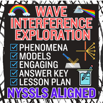 Preview of NYSSLS Light Waves Lab: Explore Wave Reflection, Refraction, Diffraction
