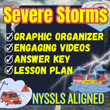 Preview of NYSSLS Severe Storms: Engaging Lesson with Videos & Activities