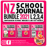 NZ School Journal Responses - 2021 Bundle - Level 2,3,4