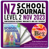 NZ School Journal Responses - Level 2 Nov 2023