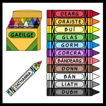 Preview of Crayons in Irish (over 150 images)