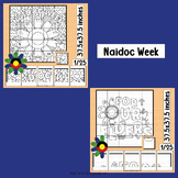 Naidoc Week Activities Aboriginal Symbols Flag Craft Colla