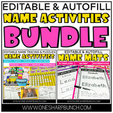 Name Activities Bundle {Editable}