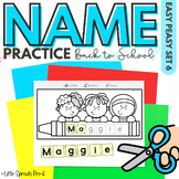 Back to School Name Activities SET 6, Editable Name Practi