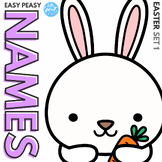 Easter Name Craft | Editable Easter Name Worksheets | East