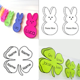 Name Banners/Decor - St. Patrick's Day/Spring/Bunny/My Pee