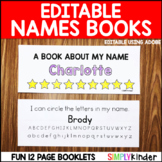 Name Tracing Editable Books, Name Writing Practice with Ed