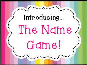 original 158707 1 - Name Games For Kindergarten