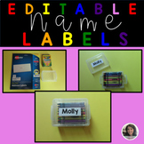Name Labels for Classroom EDITABLE