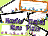 Name Plate (Monster theme)