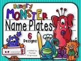 Name Plates {Hungry Monsters}