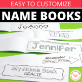 Editable Name Books - I Can Write My Name Tracing & Writin