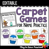 Name Practice - Editable Carpet Games