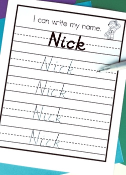 name practice editable dnealian bundle by kreative in kinder tpt