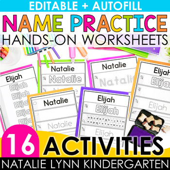 name practice worksheets 16 editable name tracing and writing activities