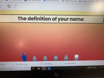 Preview of Name Project-Know Your Classmates Better