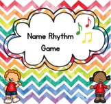 Name Rhythms - Primary Music Activity