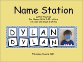 Name Station - Building Names with Letter Tiles