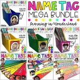 Name Tag Mega Bundle | 15 Editable Label Sets