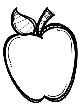 Preview of Name Tags - Apples