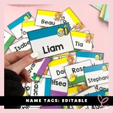 Editable Name Template Worksheets Teaching Resources Tpt