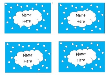 Name Tags - Editable by Carrie Wilson | Teachers Pay Teachers