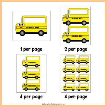 Name Tags Editable School Bus Classroom Decor Student Desk Plates ...