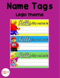 Name Tags Lego Theme