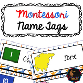 Name Tags - Montessori themed