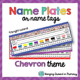 Name Tags / Name Plates ~ Chevron