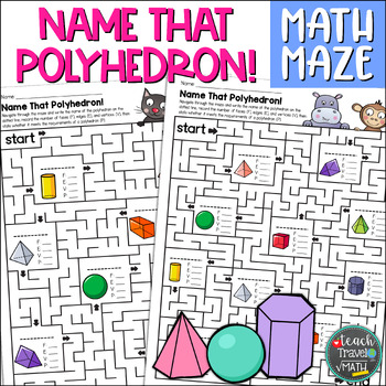 Preview of Name That Polyhedron! Faces, Edges, Vertices