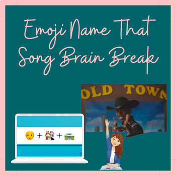 Preview of Name That Song Emoji Ice Breaker / Brain Break
