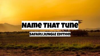Preview of Name That Tune: Safari/Jungle Edition
