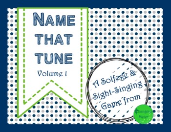 Preview of Name That Tune: a Solfege Review (Volume 1)