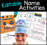 Name Tracing Editable Activities