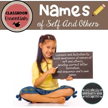Preview of Name Activities and Name Games Back to School