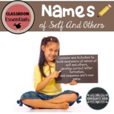 Name Activities and Name Games Back to School