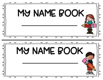Preview of Name Writing Practice Book