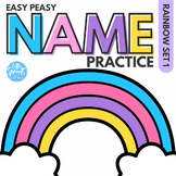 Name Writing for PreK & Kindergarten, Editable Name Activi