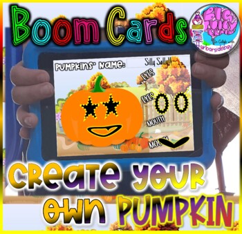 Preview of Name and Create your pumpkin for Halloween | BOOM DECK