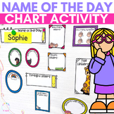 Name of the Day Chart Activity for Back to School