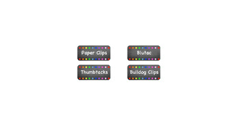 Preview of Teacher Toolbox labels- editable