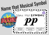 Name that Musical Symbol Boom Cards