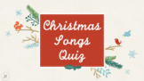 Name the Christmas song! KEYNOTE Christmas songs quiz (for Mac)