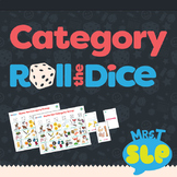 Category Speech Therapy Roll-the-Dice Games