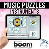 Name the Musical Instrument Puzzles (Multiple Choice) - Mu