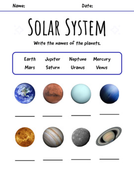 name for earth planets
