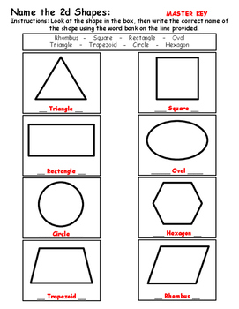 Name The Shapes 2d And 3d By Geo Earth Sciences Tpt